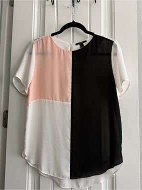 Forever 21 Colorblock Blouse